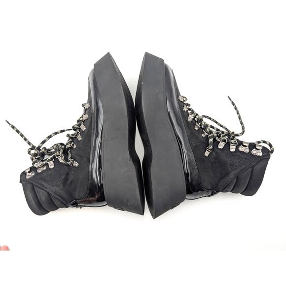 Circus NY by Sam Edelman Gail Lace-Up Platform Boot Women's Black Sz US8.5M EU39 - Picture 10 of 15